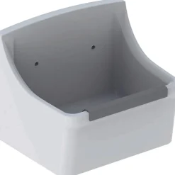 Geberit 300 Basic Norma Uitstortgootsteen - Met Stootrand - 35x45x35cm - Met Gaten - Voor