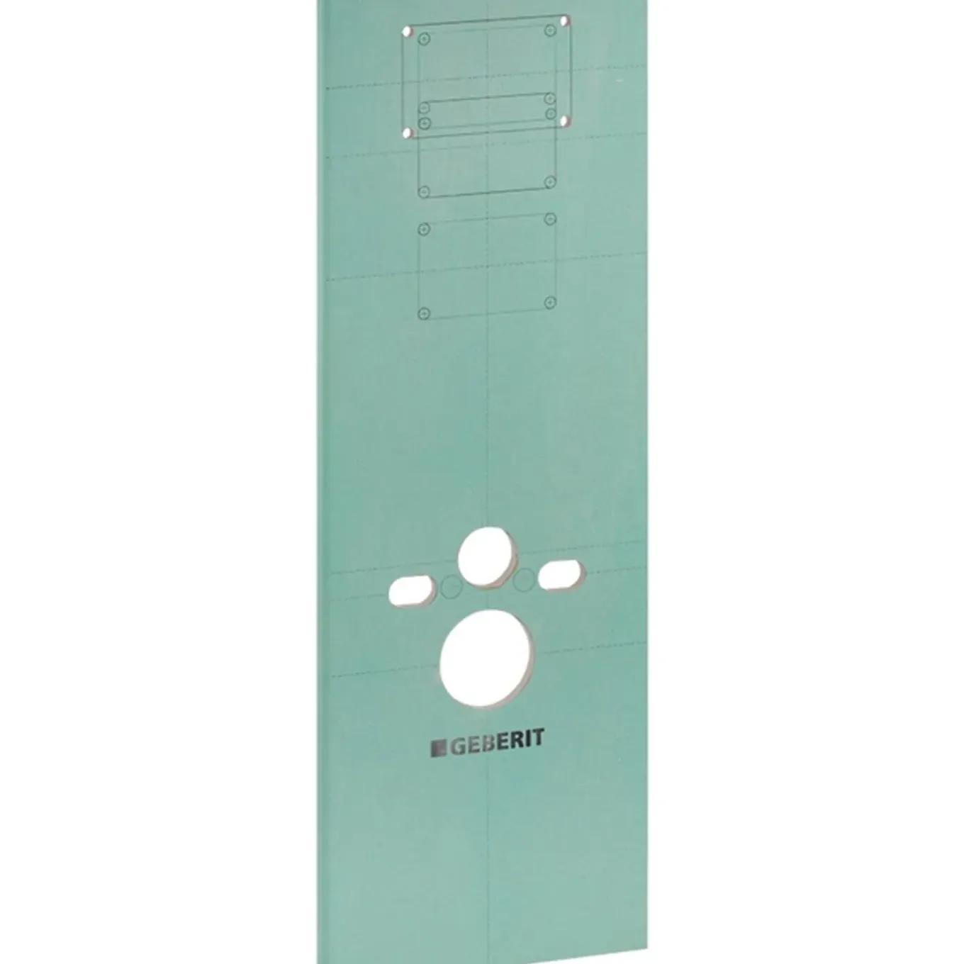 Geberit Duofix Gipsplaat - 130x46x1.8cm - Voor Wandcloset