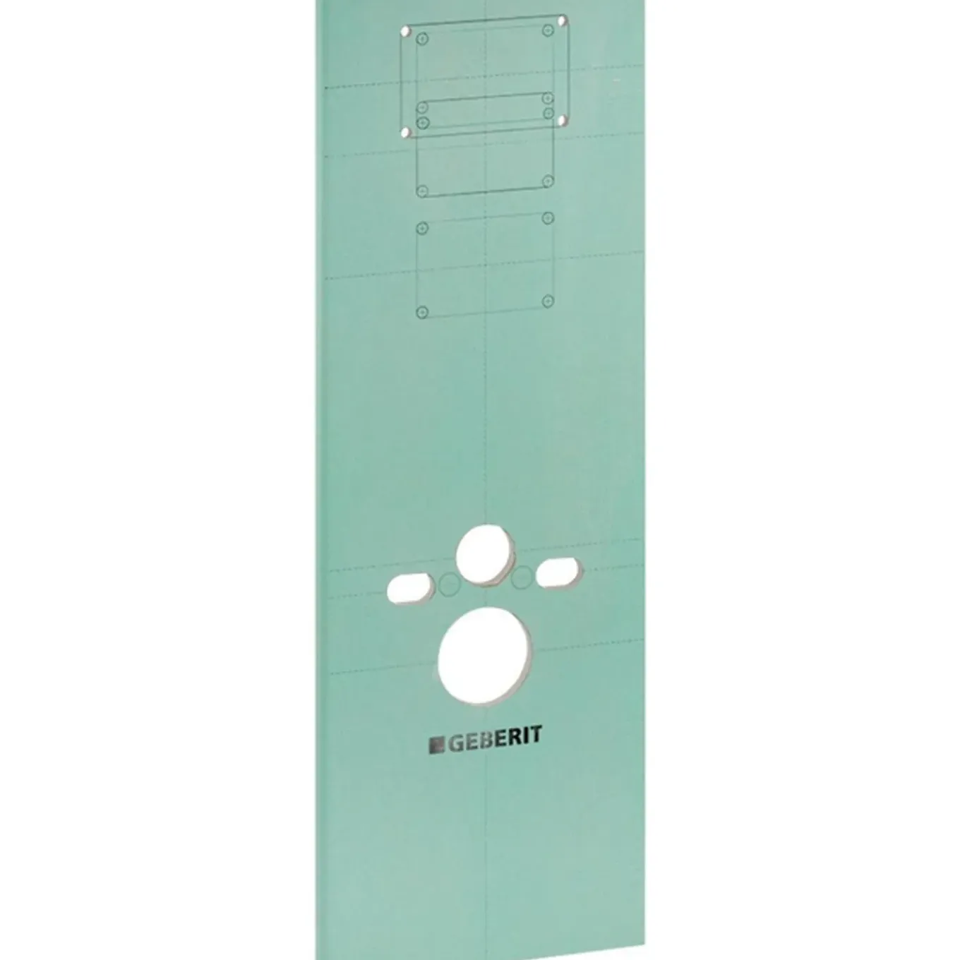 Geberit Duofix Gipsplaat - 130x46x1.8cm - Voor Wandcloset