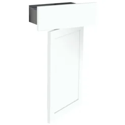 Overig Geheel van 1 deur + 1 lade keukenkast Modulo Lisy Wit 40 x72 cm