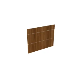 Overig Geheel van 1 lade + 2 korflades keukenkast Modulo Clara Walnoot 90 x72 cm
