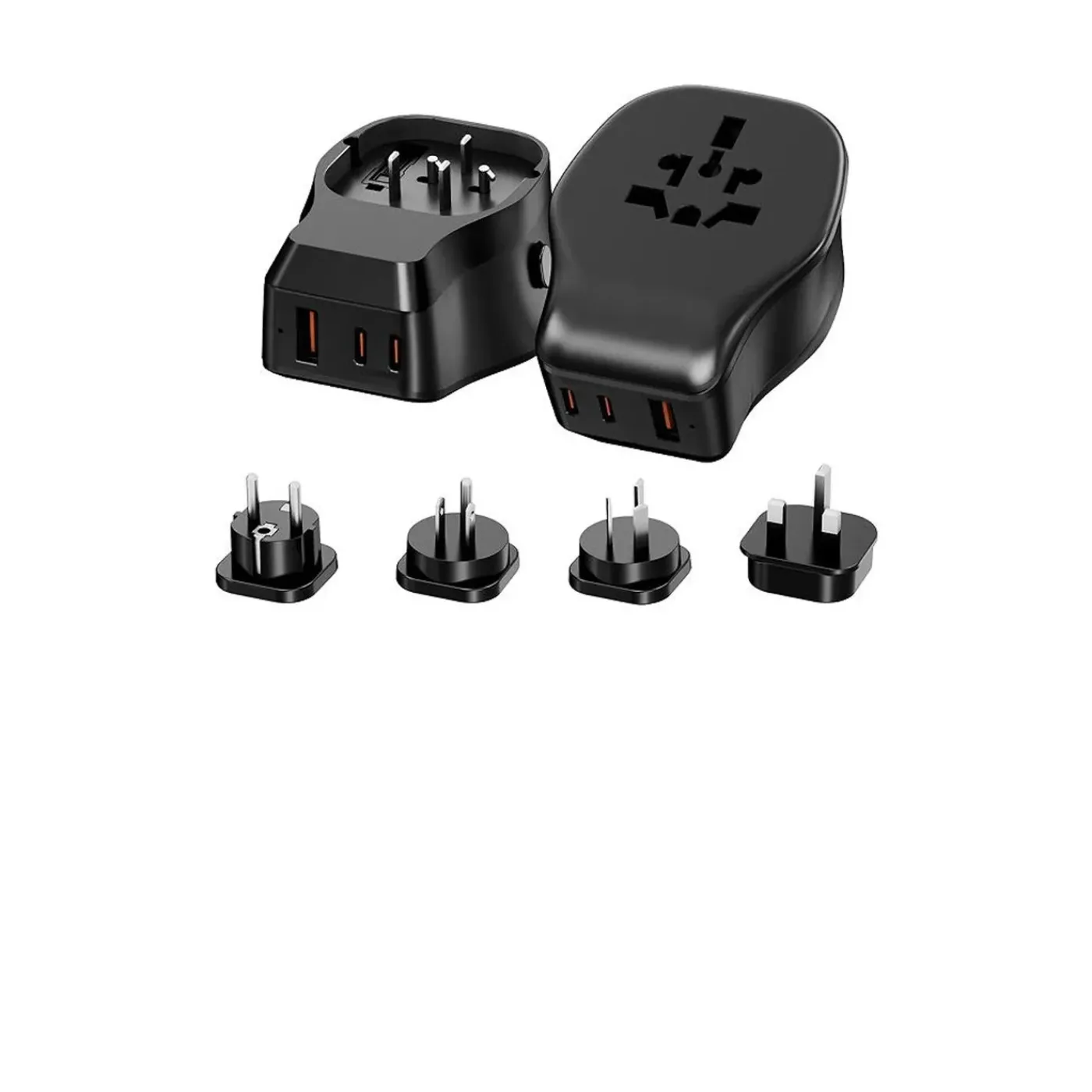 Gembird - Universele Reisstekkerset Met Usb Lader, 20 W, Wit