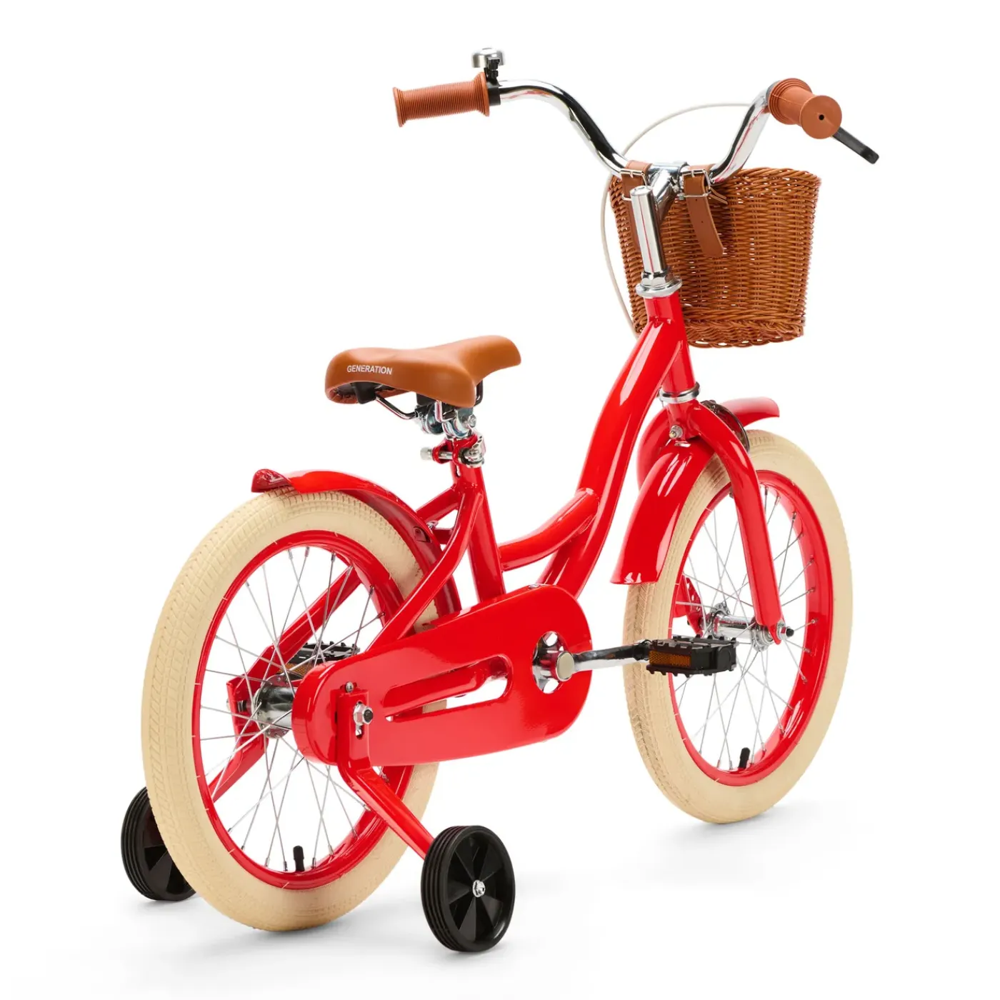 Generation Blanco 16 Inch Rood – Kinderfiets Met Mandje