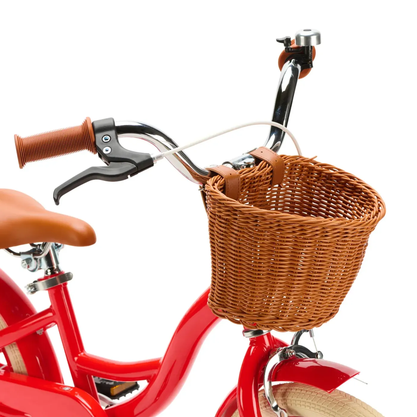 Generation Blanco 16 Inch Rood – Kinderfiets Met Mandje