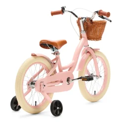 Generation Blanco Kinderfiets 16 Inch Met Zijwieltjes En Mandje - Roze