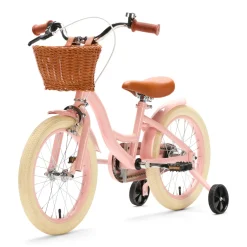 Generation Blanco Kinderfiets 16 Inch Met Zijwieltjes En Mandje - Roze