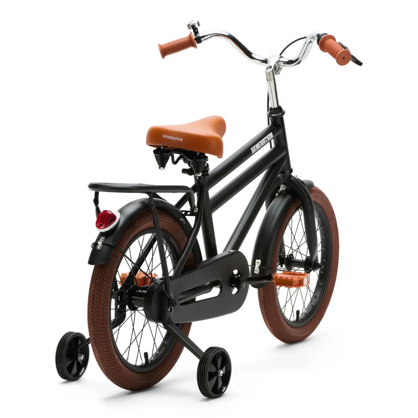 Generation City 16 Inch Matzwart – Kinderfiets