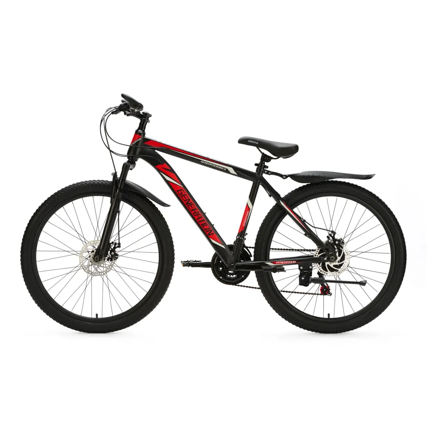 Generation Mountainbike 26 Inch Rood/zwart – Spatborden