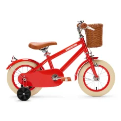 Generation Retro 12 Inch Rood – Kinderfiets Met Mandje