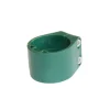 Giardino klem draadpaneel profielpaal 48mm groen - 6 stuks