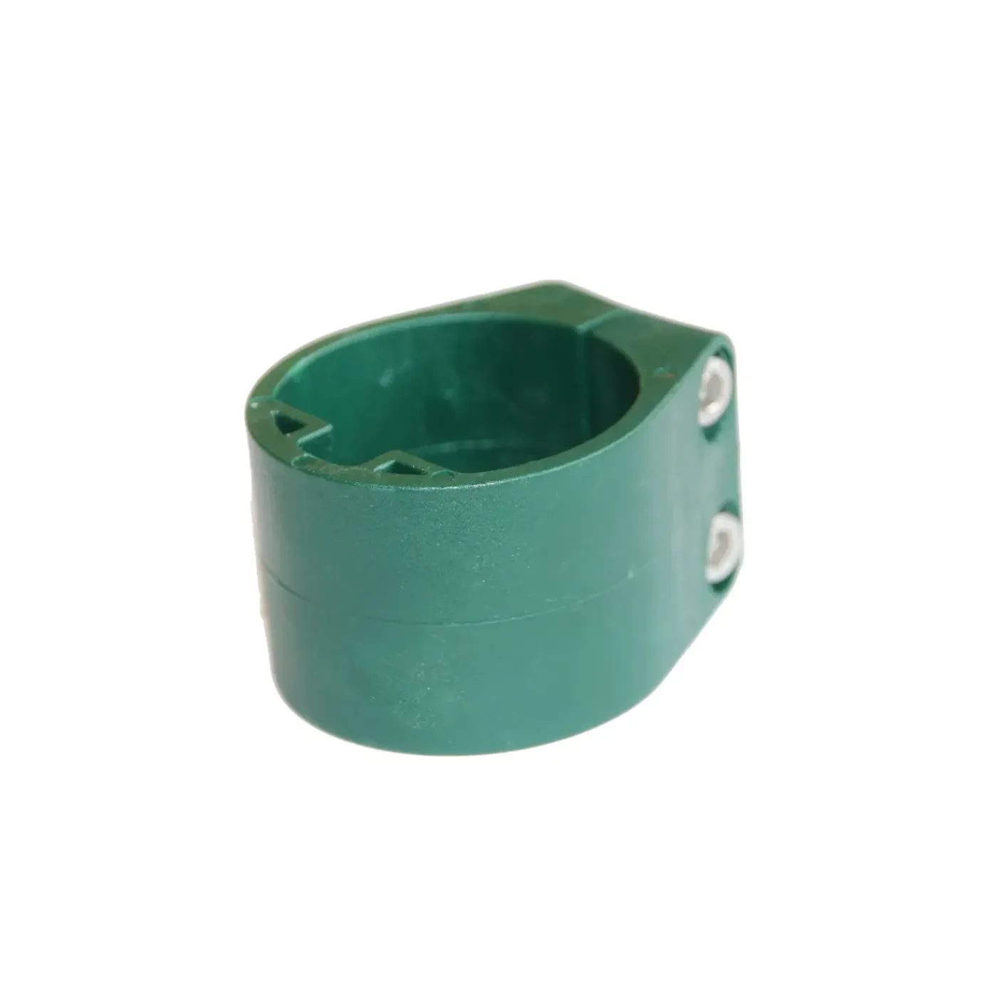 Giardino klem draadpaneel profielpaal 48mm groen - 6 stuks