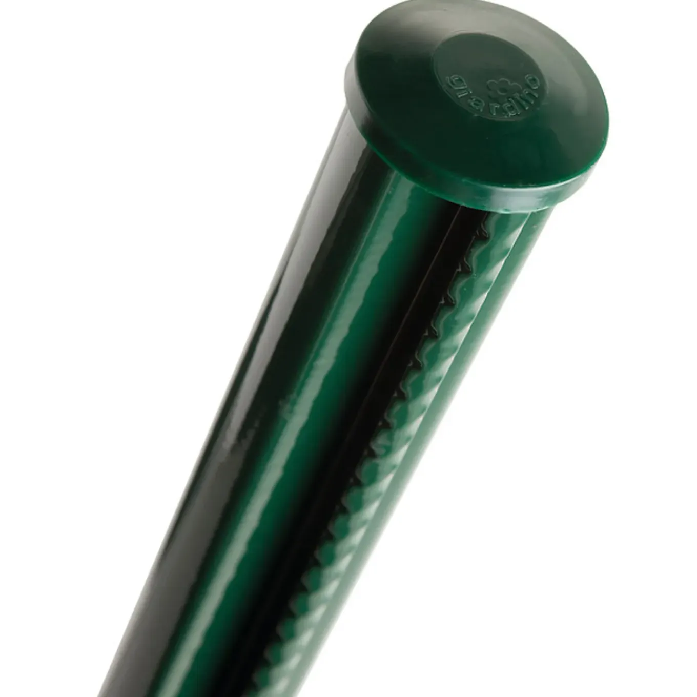 Giardino Metalen Tuinpaal - Profielpaal - Groen - D48mm x 175cm
