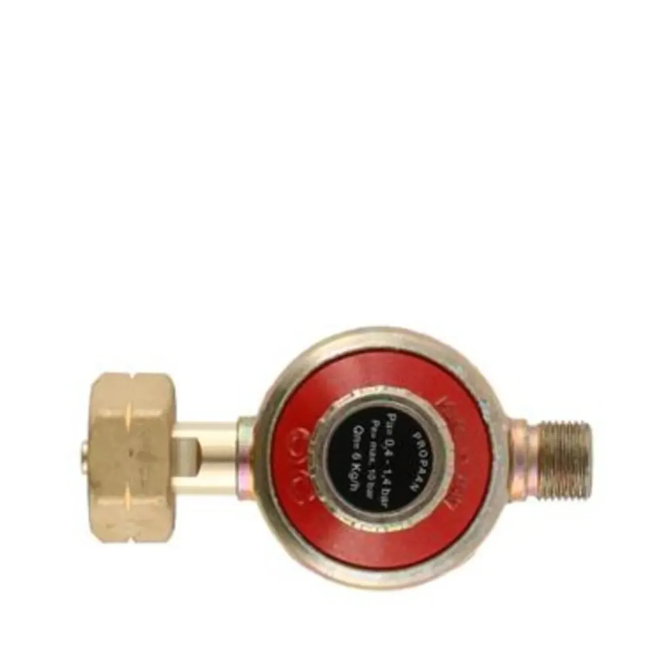 Gimeg instel gasdrukregelaar Kombix3/8 inch links 0,4/1,4