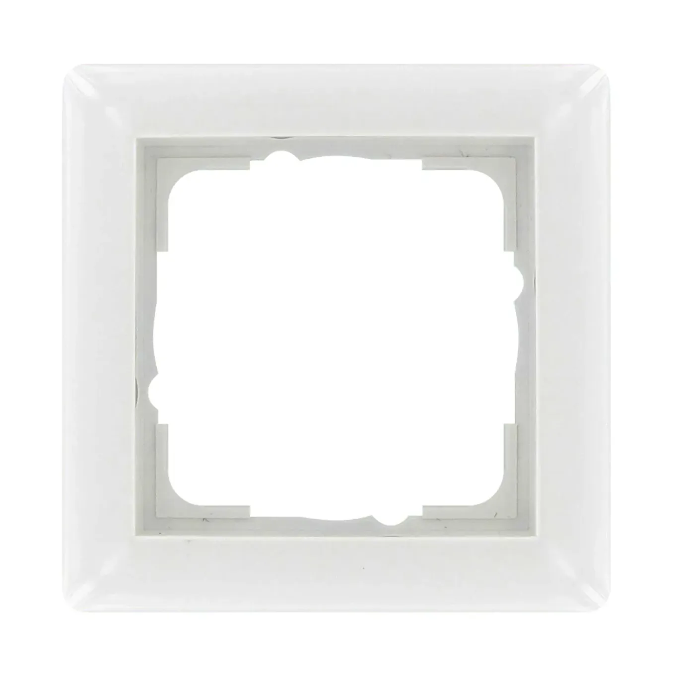 Gira afdekraam ST55 1-voudig wit