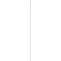 Glaslat - Hardhout - Gegrond - Wit - 17x17mm - 270cm