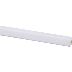Overig Glaslat - Hardhout - Gegrond - Wit - 15x17mm - 270cm