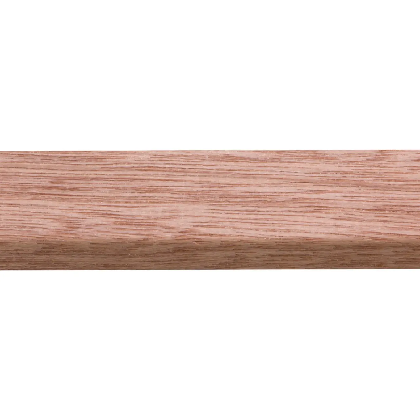 Glaslat - Hardhout - Onbehandeld - 17x28mm - 270cm