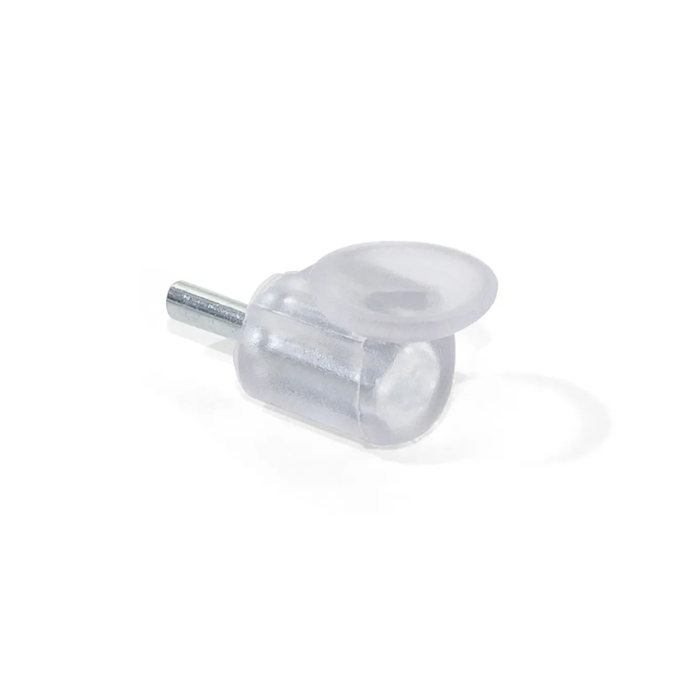 Glasplaathouder - Transparant Metaal En Kunststof - 5 mm - 8 Stuks