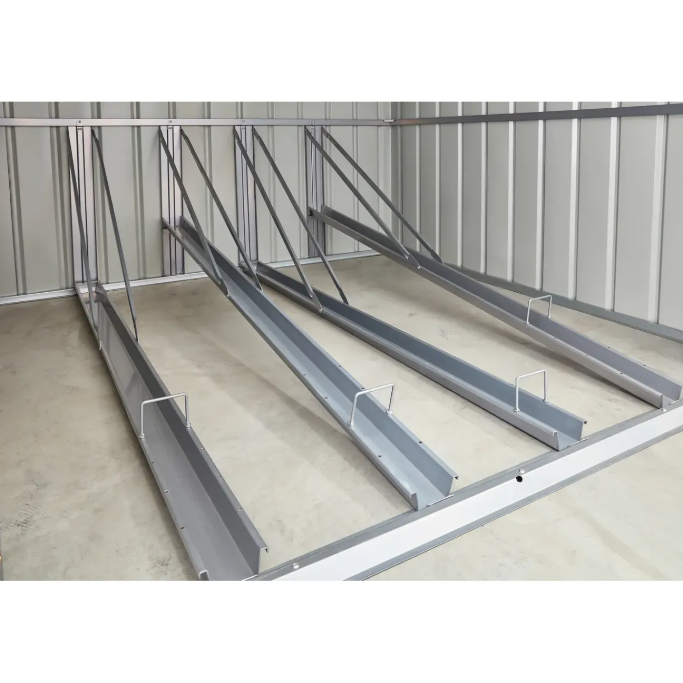 Overig Globel fietsberging Family 66 -plaatstaal - antraciet - 200x189cm