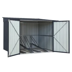 Overig Globel fietsberging Family 66 -plaatstaal - antraciet - 200x189cm