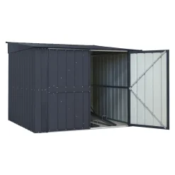 Overig Globel fietsberging Family 66 -plaatstaal - antraciet - 200x189cm