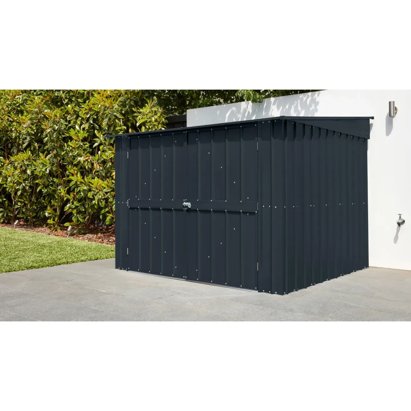Overig Globel fietsberging Family 66 -plaatstaal - antraciet - 200x189cm