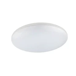 Globo Buitenlamp Dori Led Plastic Zilverkleurig 1x Led
