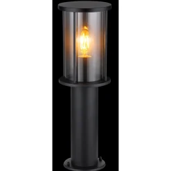 Globo Buitenlamp Gracey Staaledelstaal Zwart 1x E27