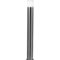 Globo Buitenlamp Xeloo Staaledelstaal Zilver 1x E27