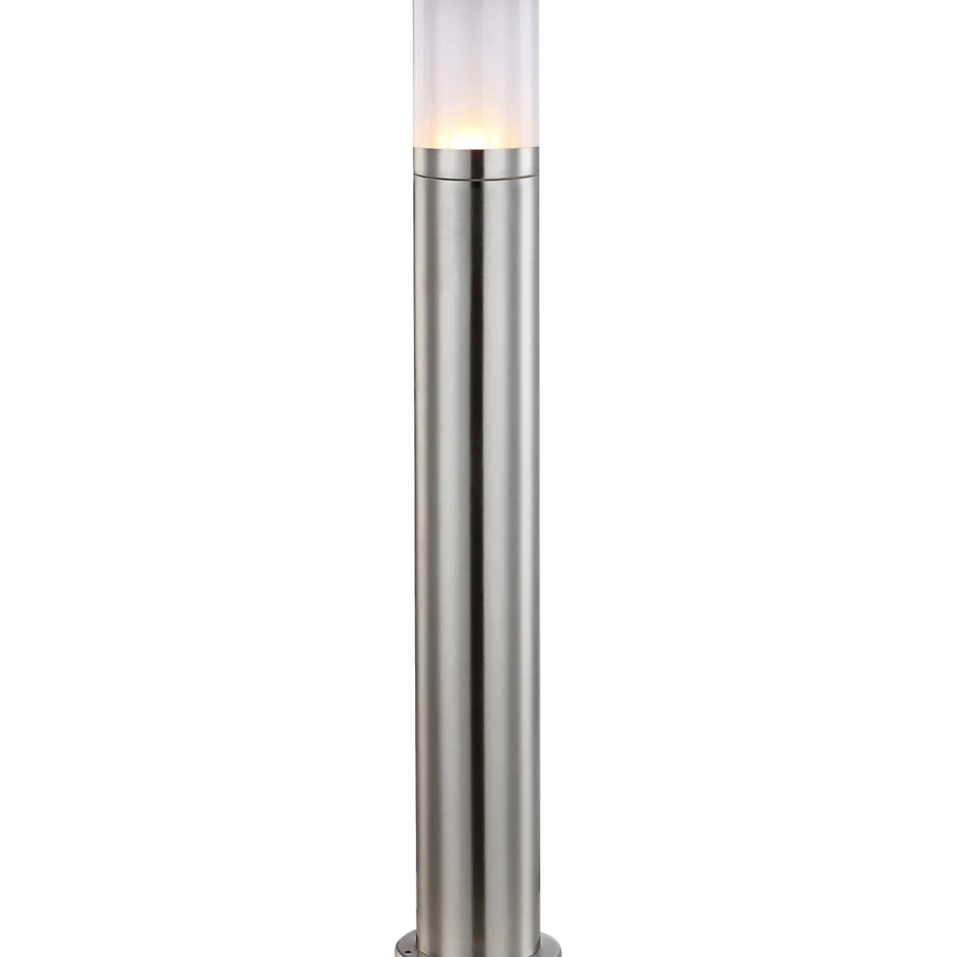 Globo Buitenlamp Xeloo Staaledelstaal Zilver 1x E27