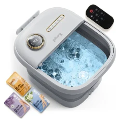 Goliving Automatische Voetenbad - Voetmassage Apparaat - Inklapbaar