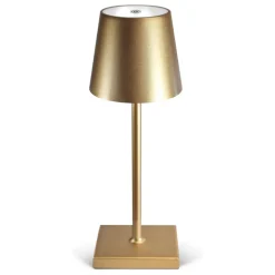 Goliving Essence Tafellamp Oplaadbaar – Dimbaar – Touch Lamp – Nachtlamp – 26 Cm – Goud