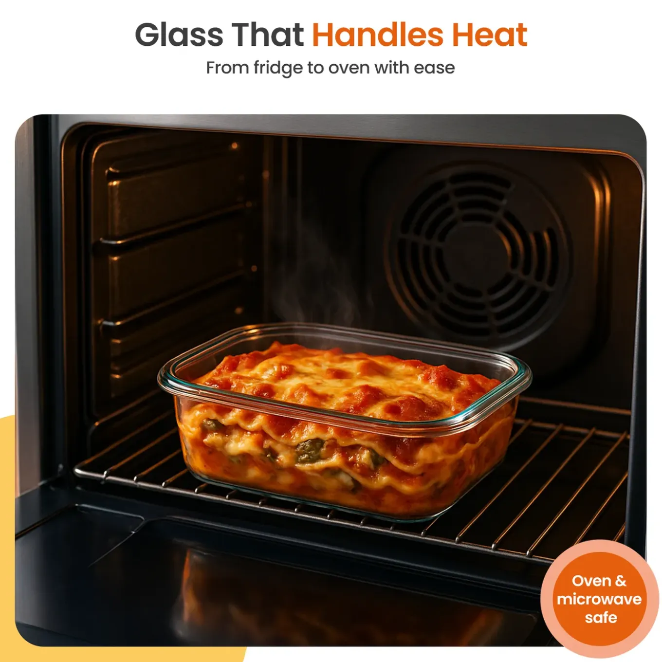 Goliving Glazen Meal Prep Bakjes - Set Van 5 Vershoudbakjes - 1l