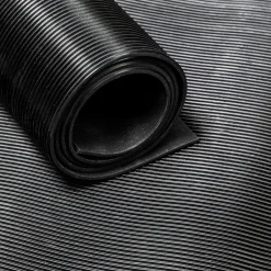 Gombase Rubbermat Op Rol - Fijne Ribbel - Dikte 3mm - Breedte 40 Cm - 1 Meter