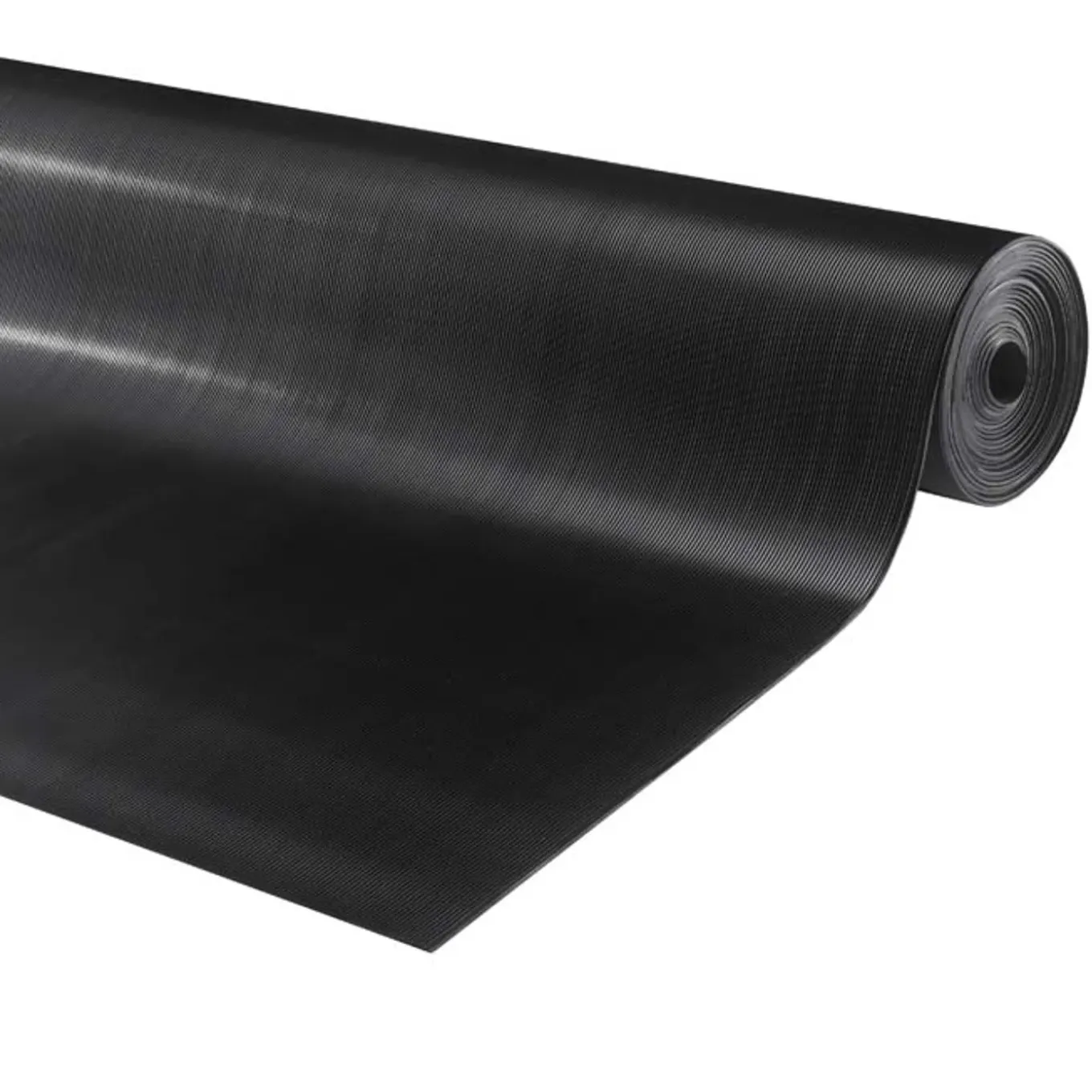 Gombase Rubbermat Op Rol - Fijne Ribbel - Dikte 3mm - Breedte 40 Cm - 1 Meter