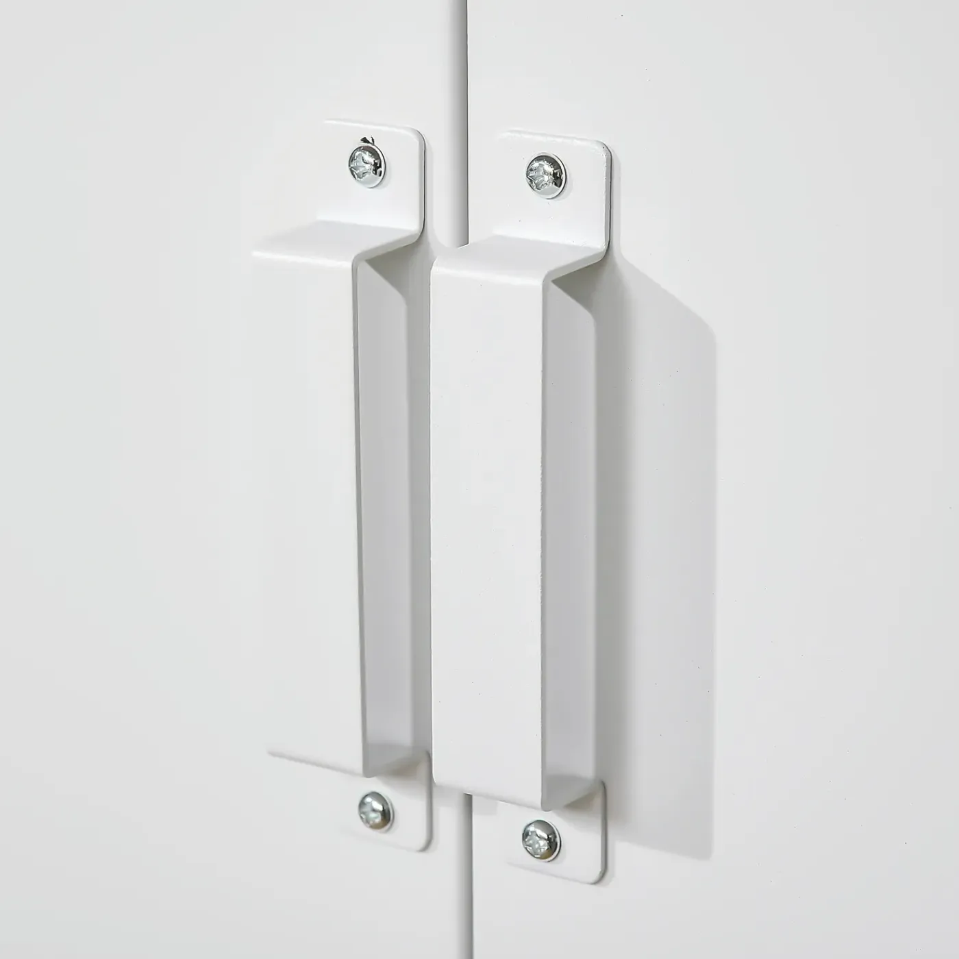 4Goodz Archiefkast Metaal Met Magnetische Deur 33x75x110 Cm - Wit