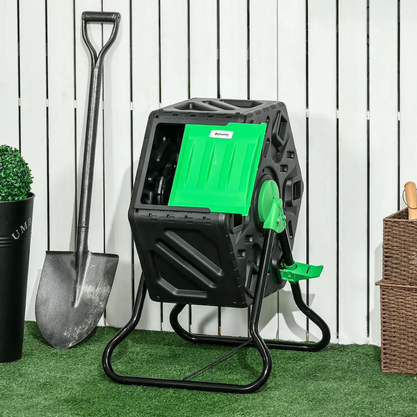 4goodz Composteertrommel Draaibaar - Compostbak 65 Liter