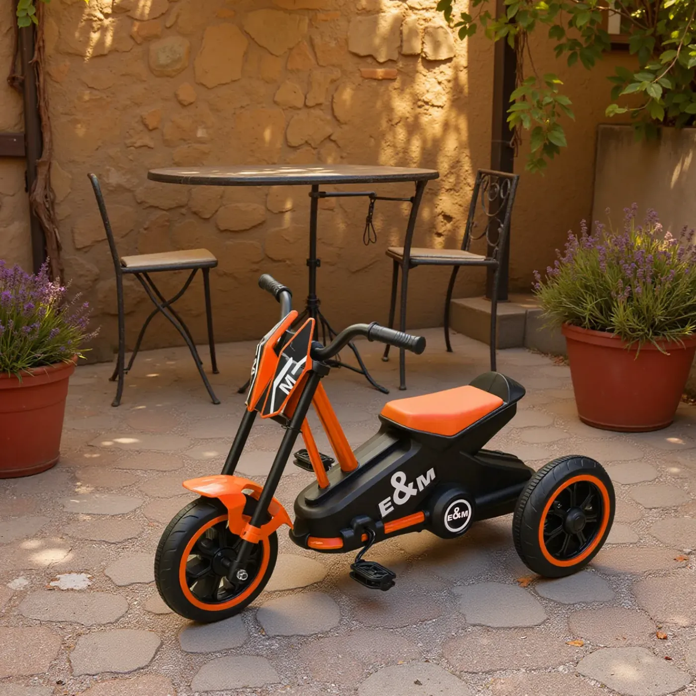 4Goodz Driewieler Loopfiets Met Pedaal Voor Kinderen 18–36 Maanden - Oranje