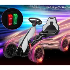 4goodz Elektrische Skelter Voor Kinderen - Tot 5 Km/u - Wit