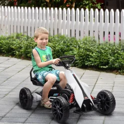 4goodz Elektrische Skelter Voor Kinderen - Tot 5 Km/u - Wit