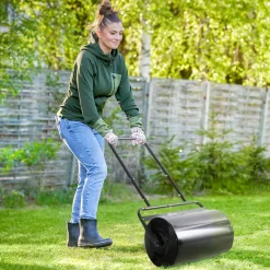 4goodz Gazonwals Tuinwals 32 Cm Diameter - 38 Liter Water/zand Vulling
