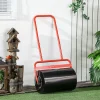 4Goodz Gazonwals Tuinwals 32 Cm Diameter - 38 Liter Water/zand Vulling - Rood