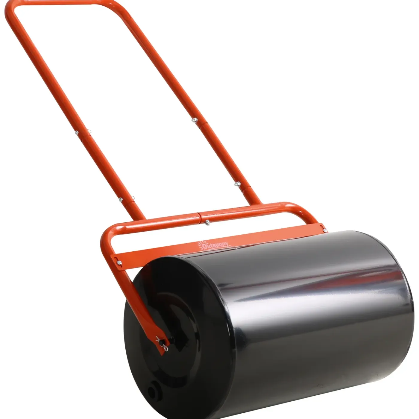 4Goodz Gazonwals Tuinwals 32 Cm Diameter - 38 Liter Water/zand Vulling - Rood