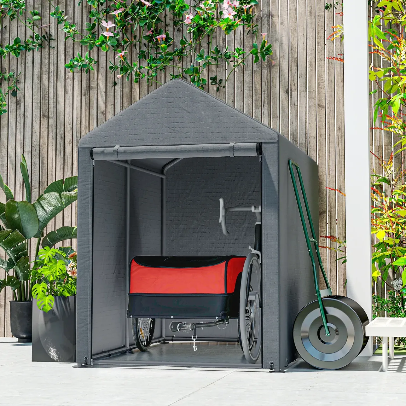 4Goodz Gazonwals Tuinwals 40 Cm Diameter - 60 Liter Water/zand Vulling