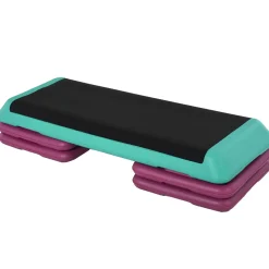 4Goodz In 3 Hoogte Verstelbare Anti-slip Aerobic Stepbank - Tot 150 Kg