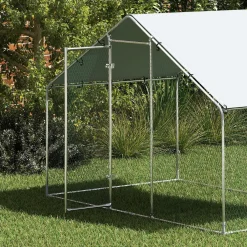 4Goodz Kippenren Met Uv-bestendig Zeil En Gaas Voor 5-8 Kippen - 300x170 Cm