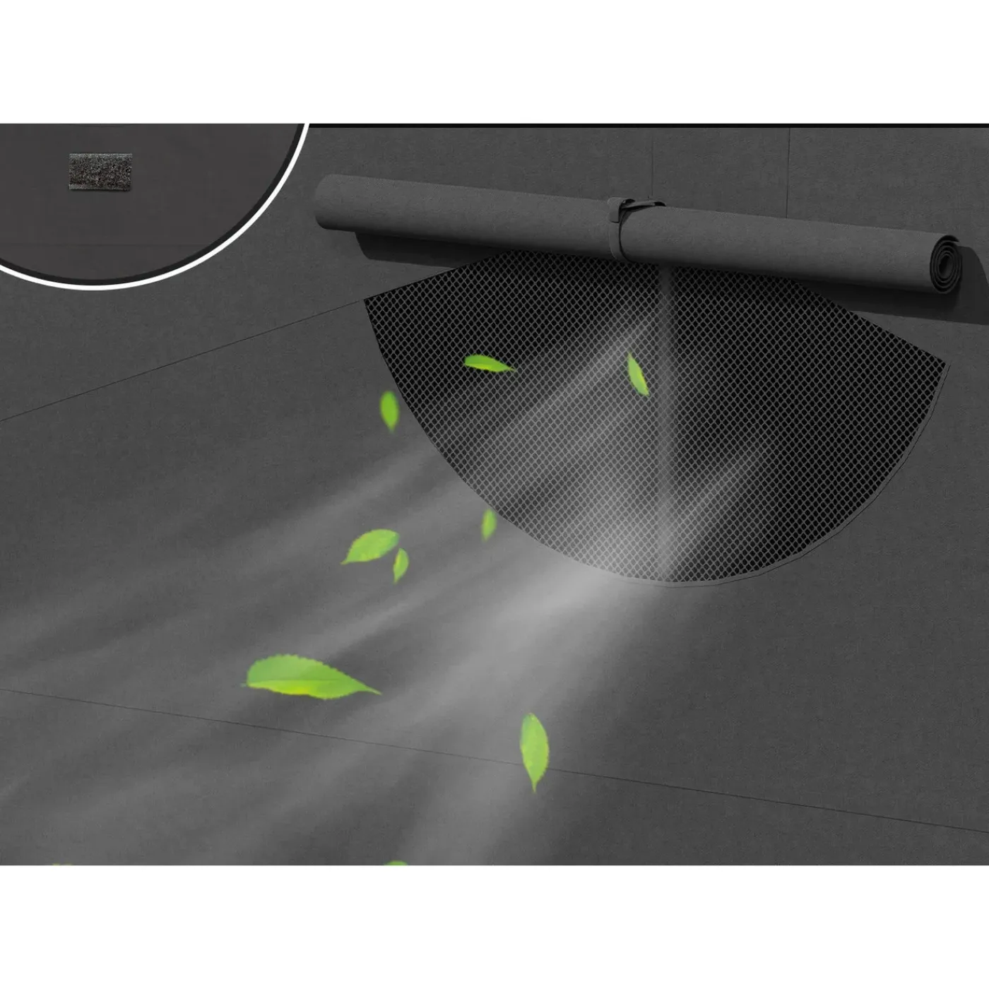 4Goodz Motorberging Opslagtent Waterdicht Xxl 345x135x191cm - Zwart