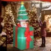 4Goodz Opblaasbare Kerstdecoratie Met Led-lampjes - Voor Binnen En Buiten