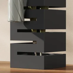 4goodz Paraplustandaard Staal - Zwart