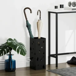 4Goodz Paraplustandaard Staal - Zwart